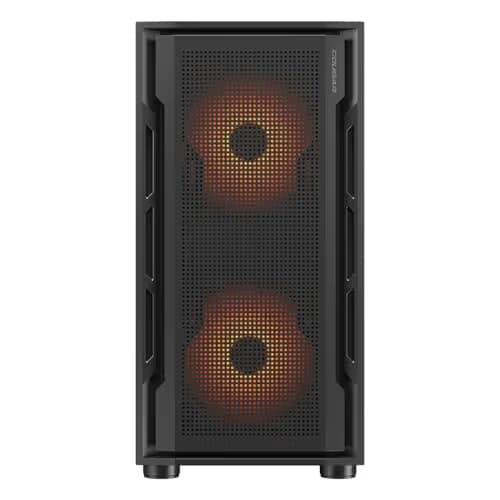 Cougar Uniface Mini RGB Micro ATX Mini Tower Black Tempered Glass, RGB image