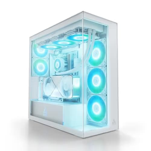 ARCTIC Xtender VG ATX Mid Tower White Tempered Glass main image