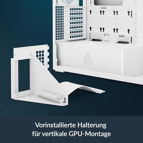 ARCTIC Xtender VG ATX Mid Tower White Tempered Glass image
