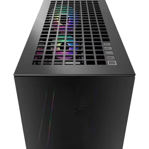 ARCTIC Xtender VG Mirror ATX Mid Tower Black Tempered Glass and USB 3.2 Gen 2 Type-C USB 3.2 Gen 1 Type-A image