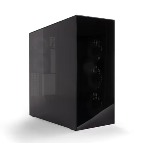 ARCTIC Xtender ATX Mid Tower Black with Tinted Tempered Glass Side Panel and USB 3.2 Gen 2 Type-C USB 3.2 Gen 1 Type-A image