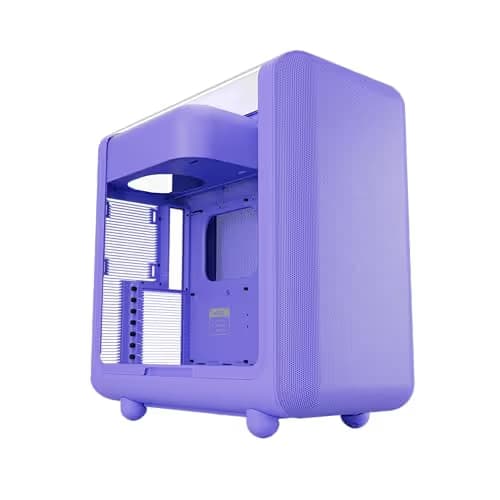 HYTE X50 ATX Mid Tower Purple with Tempered Glass Side Panel and USB 3.2 Gen 2x2 Type-C, USB 3.2 Gen 1 Type-A main image