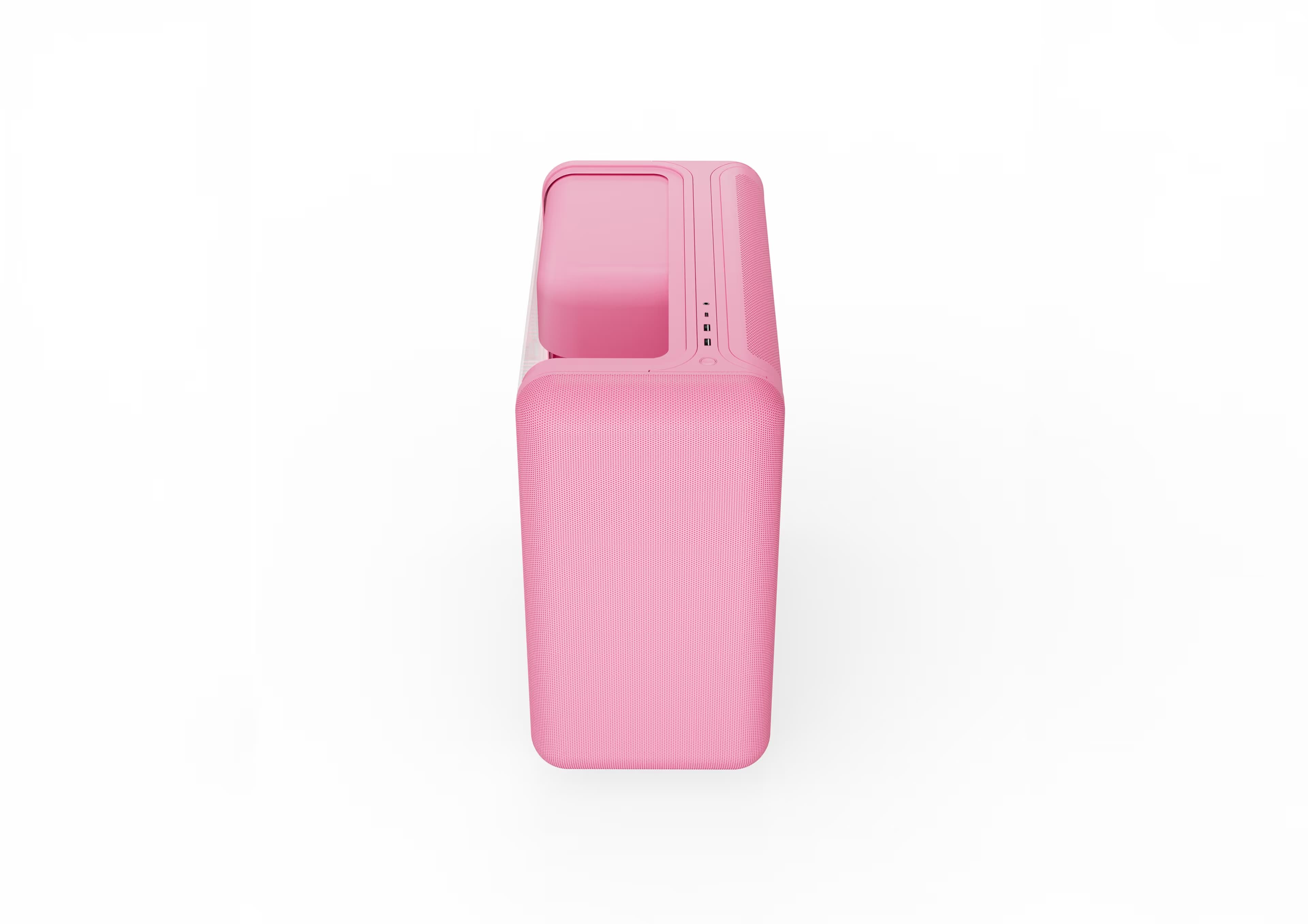 HYTE X50 ATX Mid Tower Pink with Tempered Glass Side Panel and USB 3.2 Gen 2x2 Type-C USB 3.2 Gen 1 Type-A image