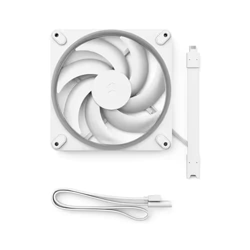 Fractal Design Momentum 140mm White Addressable RGB PWM 74.39 CFM image