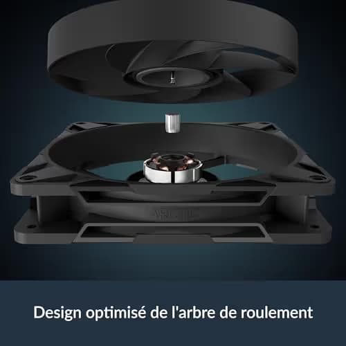 ARCTIC P14 Pro 140mm Black PWM 110 CFM image