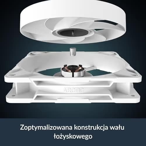 ARCTIC P14 Pro PST 140mm White PWM PST 110 CFM 1-Pack image