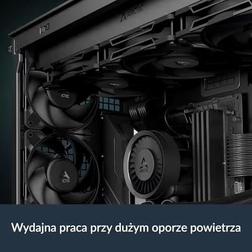 ARCTIC P14 Pro 140mm PWM PST CO 110 CFM Black 1-Pack image