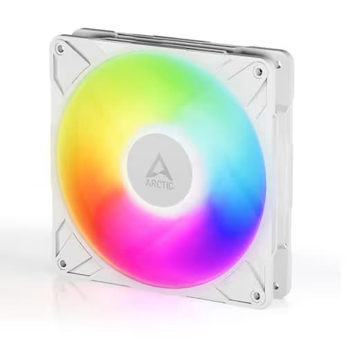 ARCTIC P14 Pro 140mm White PWM Addressable RGB 110 CFM main image
