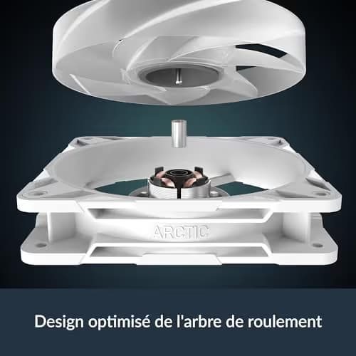 ARCTIC P12 Pro A-RGB PWM 77 CFM 120mm Black 3-Pack image