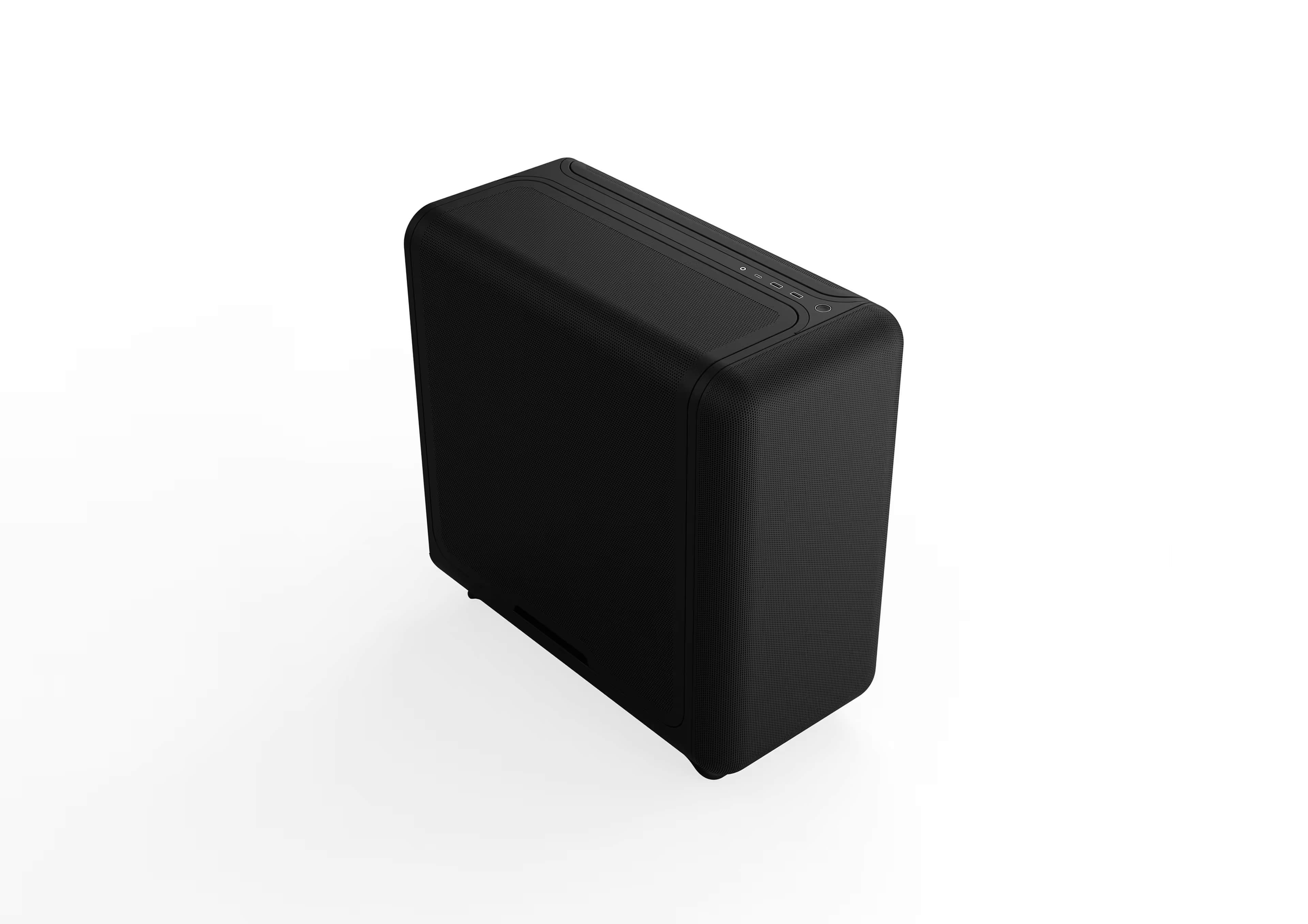 HYTE X50 Air ATX Mid Tower Black Mesh Side Panel, USB 3.2 Gen 2x2 Type-C, USB 3.2 Gen 1 Type-A image