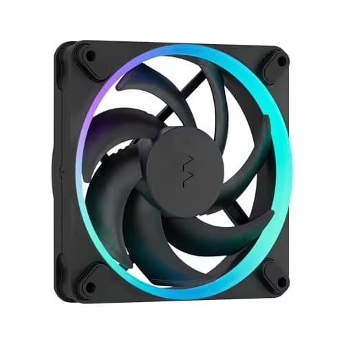 Fractal Design Momentum 120mm Black PWM Addressable RGB 62.44 CFM 1-Pack main image