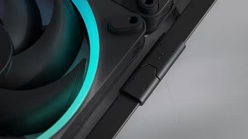 Fractal Design Momentum 120mm Black PWM Addressable RGB 62.44 CFM 1-Pack image