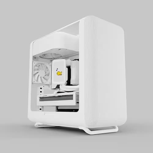 HYTE X50 ATX Mid Tower White with Tempered Glass Side Panel and USB 3.2 Gen 2x2 Type-C / USB 3.2 Gen 1 Type-A Front Panel image