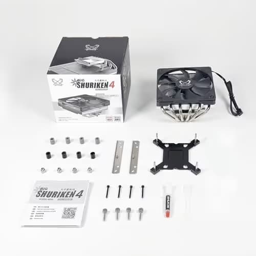 Scythe Big Shuriken 4 Air 67mm 51.98 CFM Black / Silver image