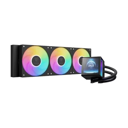 GAMDIAS CHIONE P5 81.81 CFM Water 360mm Black image