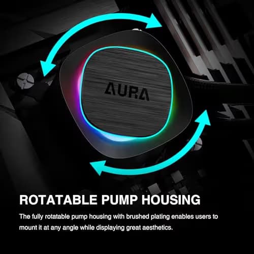 GAMDIAS AURA GL240 V2 Water 240mm 73.6 CFM image