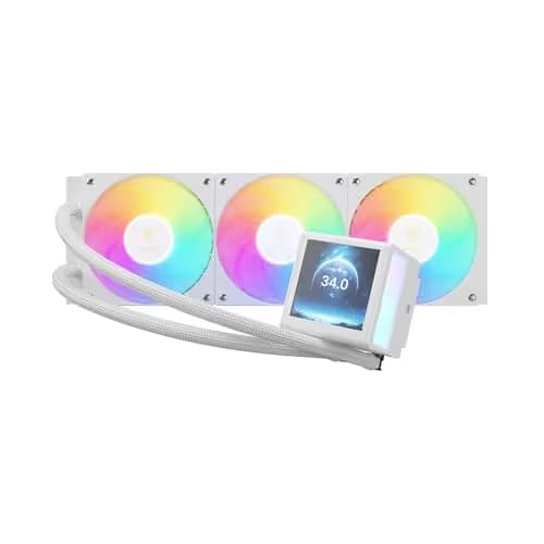 GAMDIAS CHIONE P5 Water 360mm 81.81 CFM White image