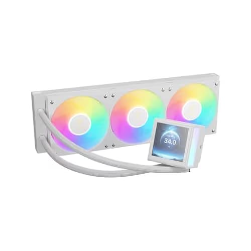 GAMDIAS CHIONE P5 Water 360mm 81.81 CFM White image