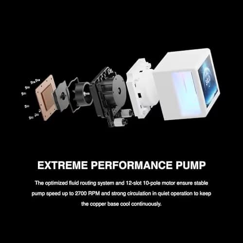 GAMDIAS CHIONE P5 Water 360mm 81.81 CFM White image