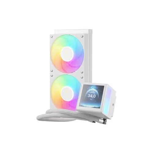 GAMDIAS CHIONE P5 Water 240mm 81.81 CFM White image