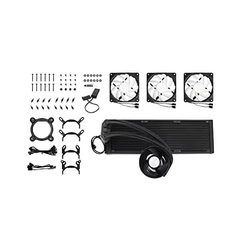 In Win BR36 Water 360mm 82.96 CFM Black / White image