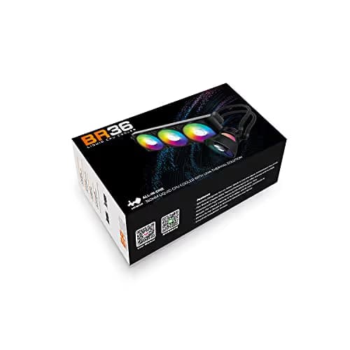 In Win BR36 Water 360mm 82.96 CFM Black / White image