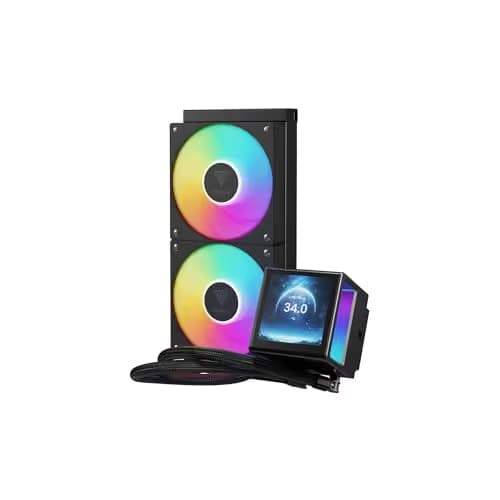 GAMDIAS CHIONE P5 81.81 CFM Water 240mm Black image