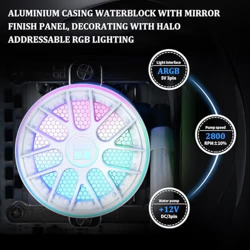 Thermalright Aqua Elite ARGB V6 Water 240mm 70.84 CFM White image