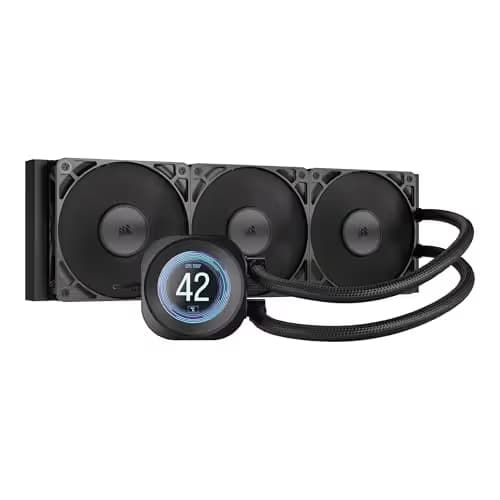 Corsair NAUTILUS Water 360mm RS LCD 72.8 CFM Black main image