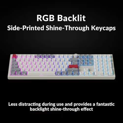 Keychron Q6 Max QMK/VIA RGB Bluetooth/Wireless/Wired Gaming Keyboard image