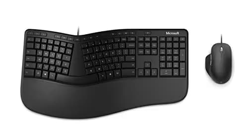 Microsoft RJU-00001 Wired Ergonomic Split Keyboard With Optical Mouse main image