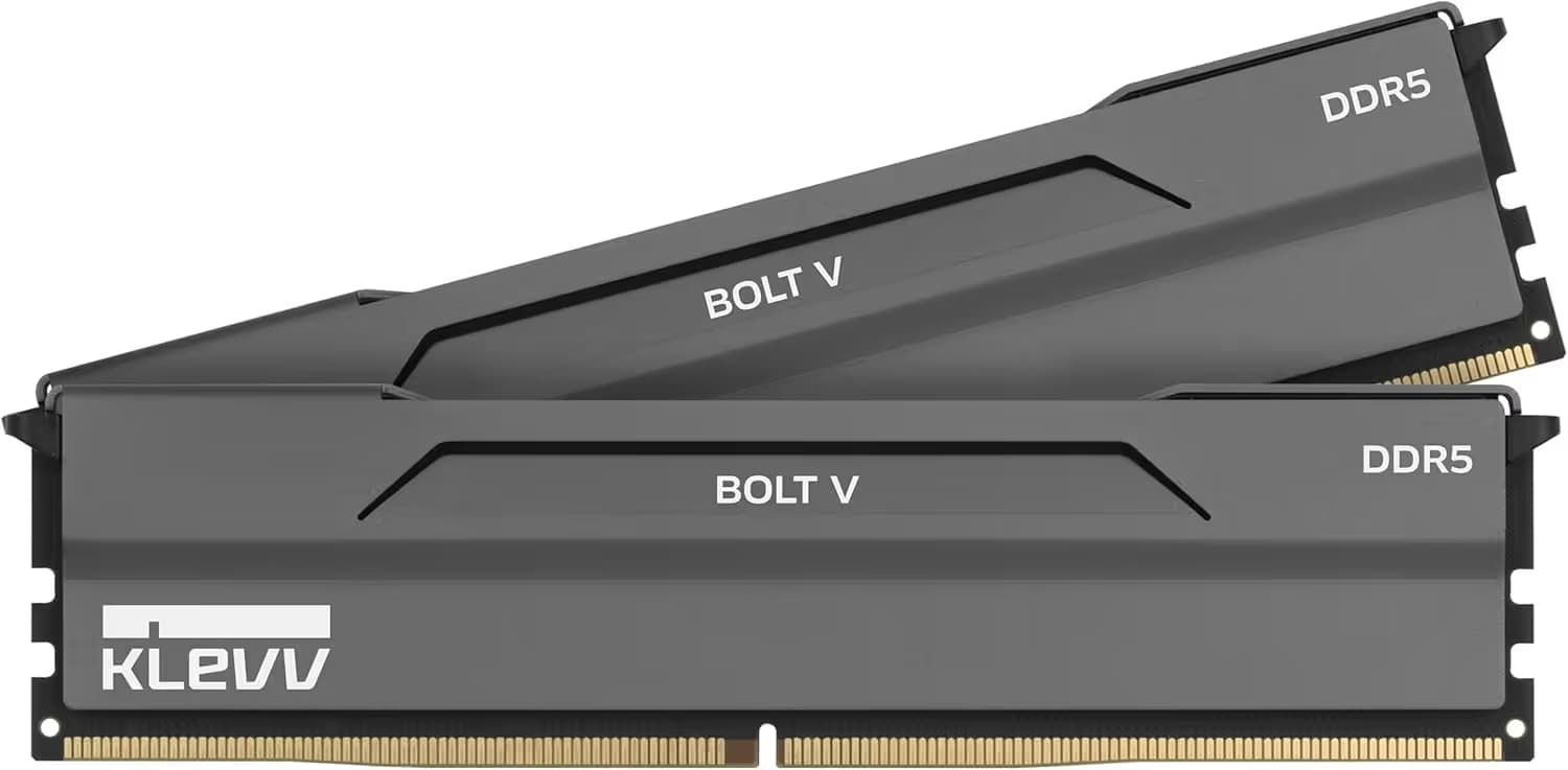 Klevv BOLT V Black DDR5-6400 CL30 32GB (2x16GB) image