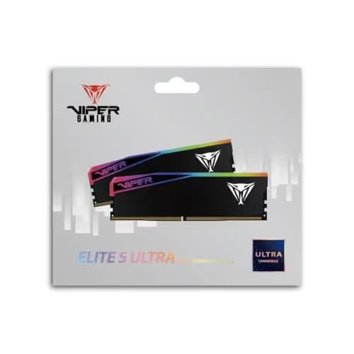 Patriot Viper Elite 5 Ultra RGB Black DDR5-6400 CL32 64GB (2x32GB) image
