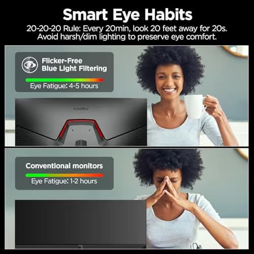 KOORUI G2421V 23.8" 1440p 180Hz IPS Monitor image