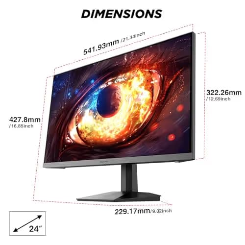 KOORUI G2421V 23.8" 1440p 180Hz IPS Monitor image
