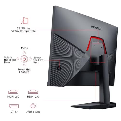 KOORUI G2421V 23.8" 1440p 180Hz IPS Monitor image