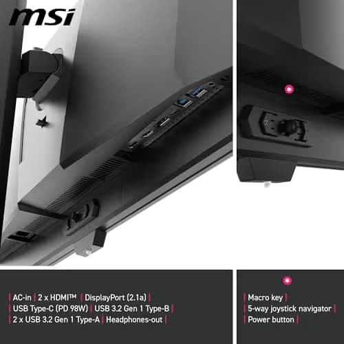 MSI MPG 271QR QD-OLED X50 26.5" 1440p 500Hz QD-OLED Monitor image