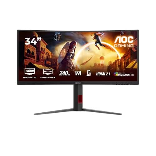 AOC CU34G4 Curved 34" 1440p 180Hz VA Monitor image