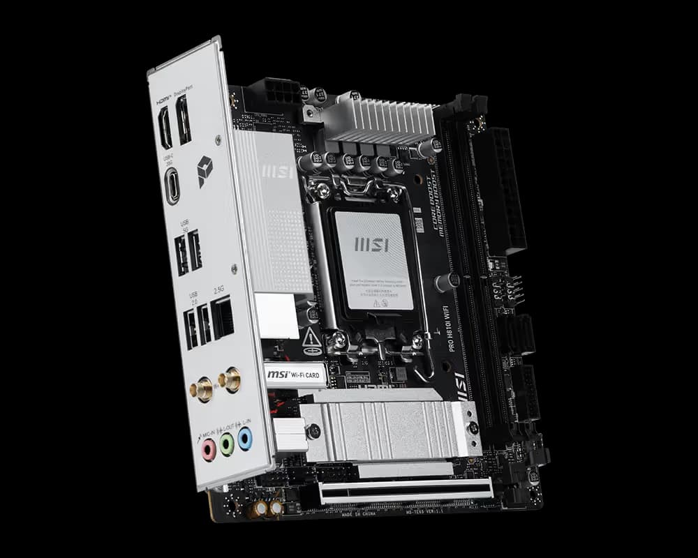 MSI H810 PRO H810M-B WIFI6E LGA1851 DDR5 Micro ATX image
