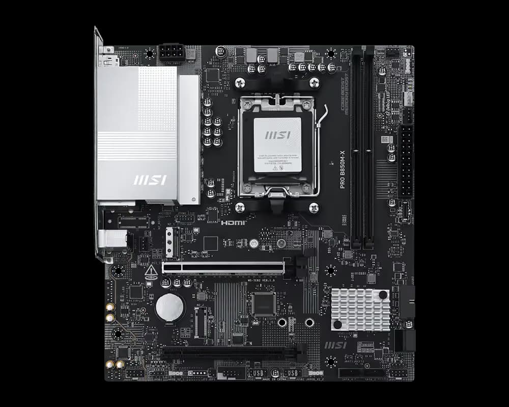 MSI B850 PRO B850M-X AM5 DDR5 Micro ATX image