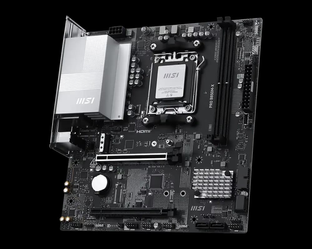 MSI B850 PRO B850M-X AM5 DDR5 Micro ATX image