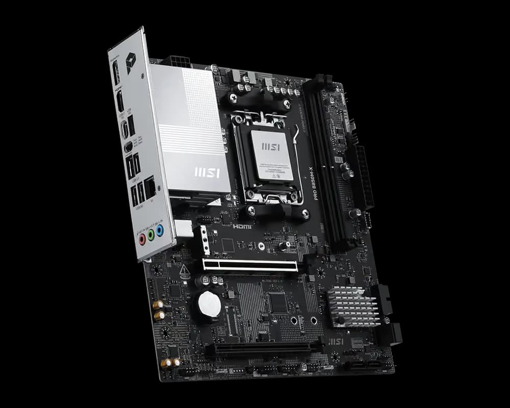 MSI B850 PRO B850M-X AM5 DDR5 Micro ATX image