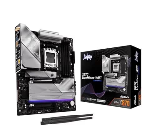 ASRock X870 LiveMixer WiFi AM5 DDR5 ATX main image