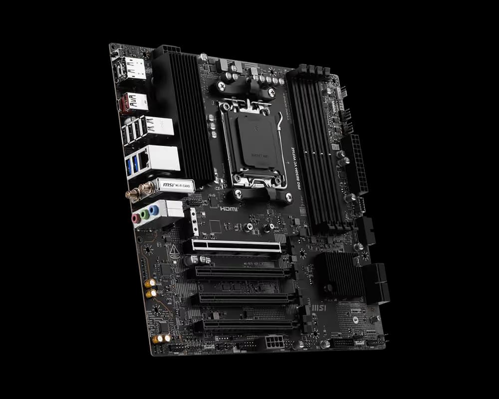MSI B850 PRO B850M-VC WIFI6E AM5 DDR5 Micro ATX image