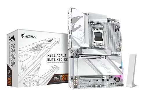 Gigabyte X870 AORUS ELITE X3D ICE ATX AM5 DDR5 ATX main image
