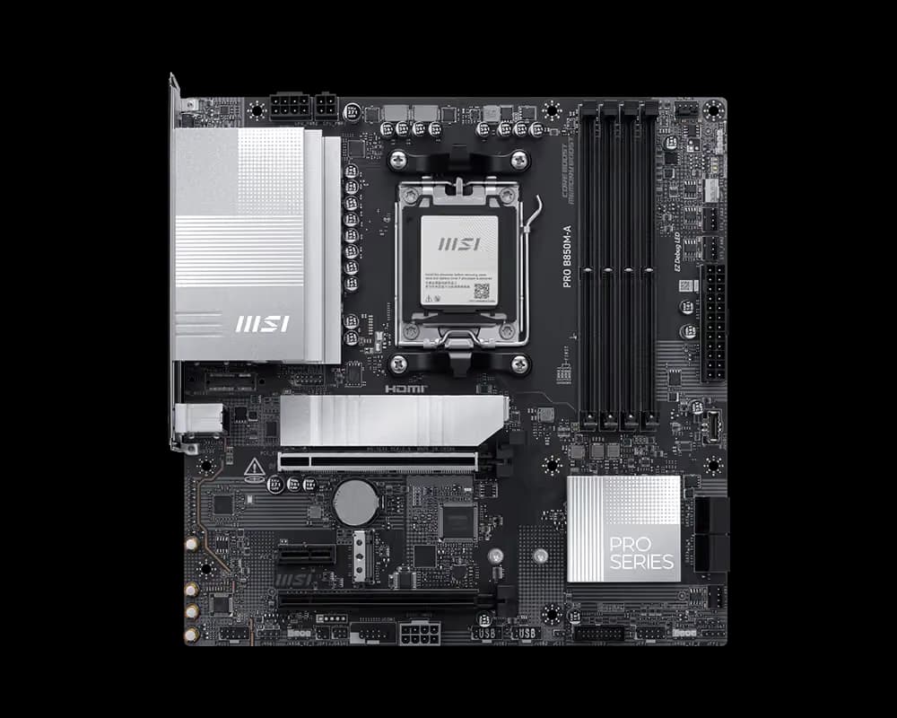 MSI B850 PRO B850M-A AM5 DDR5 Micro ATX image