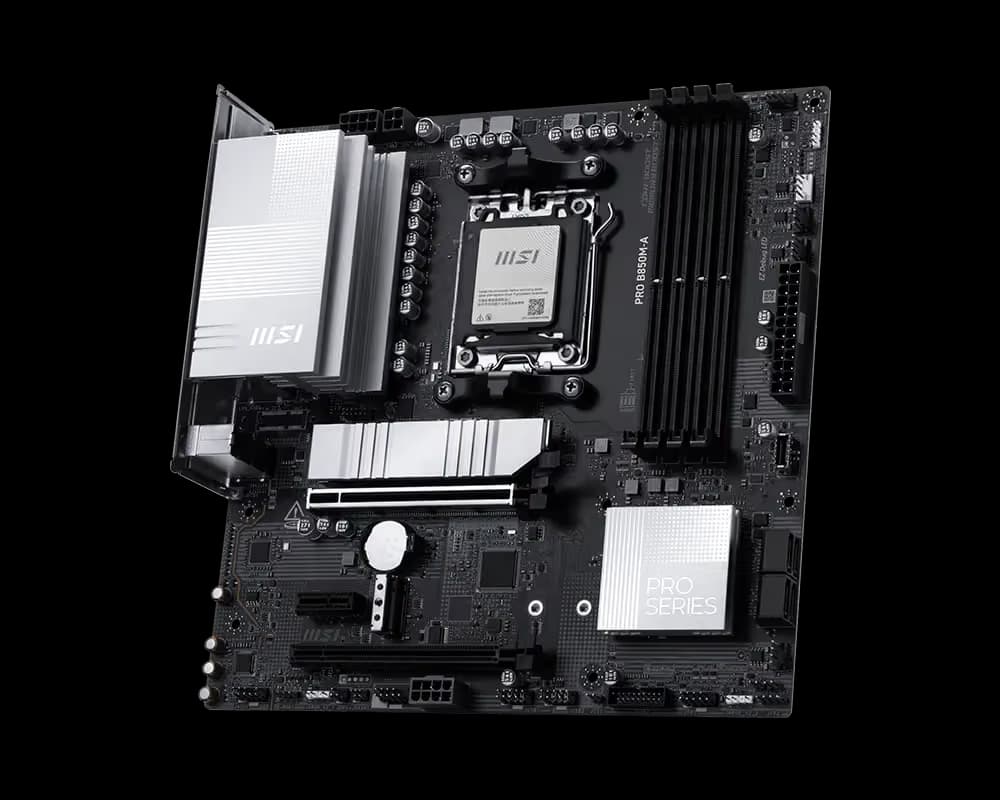 MSI B850 PRO B850M-A AM5 DDR5 Micro ATX image