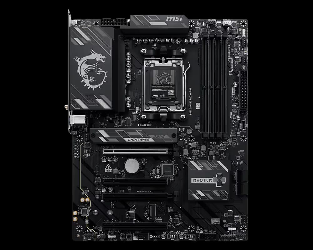 MSI B850 GAMING PRO WIFI6E AM5 DDR5 ATX image