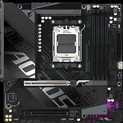 Gigabyte B850M AORUS ELITE AM5 DDR5 Micro ATX image