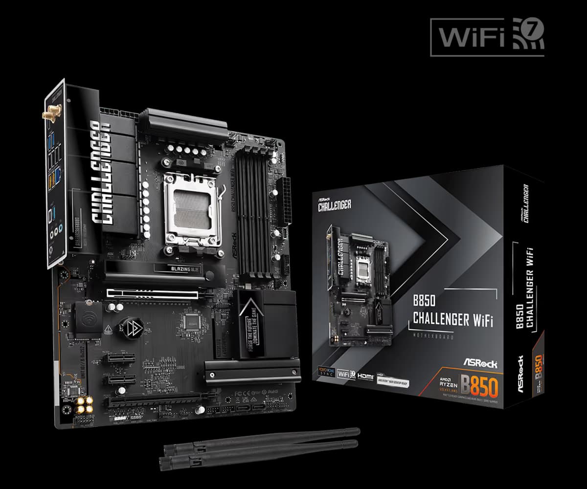 ASRock B850 Challenger WiFi AM5 DDR5 ATX image